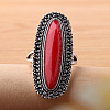 Alloy and Resin Finger Rings FS-WGB9ABA-04-2