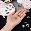 40Pcs 10 Styles Natural Gemstone Pendants G-TA0001-88-6