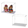 Plastic Minifigures Display Cases with White Bases ODIS-WH0043-151A-6