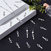 60Pcs Tibetan Style Alloy Pendants FIND-GA0008-22-4