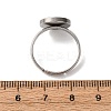 304 Stainless Steel Adjustable Ring Components STAS-B098-02D-P-3
