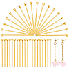 60Pcs 925 Sterling Silver Ball Head Pins STER-PH0003-16G-1