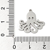 Non-Tarnish 5Pcs 201 Stainless Steel Pendants STAS-B064-04P-3