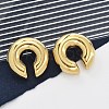 304 Stainless Steel C-Shaped Cuff Earrings for Women EJEW-M068-30G-1
