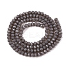 Opaque Solid Color Imitation Jade Glass Beads Strands EGLA-A044-P2mm-D10-3