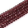 Glass Beads Strands EGLA-A044-T4mm-D13-1