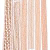 Electroplate Opaque Solid Color Glass Beads Strands EGLA-A044-P1mm-L05-2