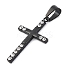 304 Stainless Steel Pendants STAS-G346-32B-02-2