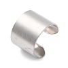 304 Stainless Steel Open Cuff Rings RJEW-G335-01C-4