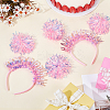Plastic Hair Bands OHAR-WH0042-02A-2