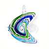 Handmade Lampwork Big Pendants LAMP-T023-06C-1