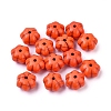 Autumn Theme Dyed Synthetic Turquoise Beads LS-X-G-M148-02-A-1