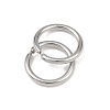 Tarnish Resistant 304 Stainless Steel Open Jump Rings X-STAS-E067-07-8mm-4