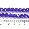 Transparent Glass Beads EGLA-A035-T8mm-B06-4
