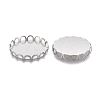 Tarnish Resistant 304 Stainless Steel Cabochon Settings LS-STAS-P249-16C-P-2