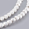 Electroplated Non-magnetic Synthetic Hematite Bead Strand G-E498-10B-02-2