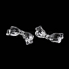 Transparent Acrylic Beads X-OACR-M011-16-2