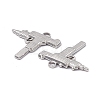 Non-Tarnish 304 Stainless Steel Pendants STAS-B031-23P-3