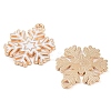 Christmas Theme Barrel Plating Alloy Enamel Pendants X-PALLOY-S192-01KCG-01-2