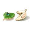 Brass Enamel Pendants KK-S368-06G-2