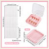 9Pcs Plastic Fake Nail Tips Storage Box CON-SP0001-15A-2