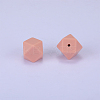 Hexagonal Silicone Beads SI-JX0020A-74-1