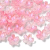 30Pcs Electroplate Transparent Glass Beads GLAA-YW0005-02B-1
