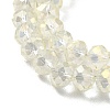 8x5~6.5mm AB Color Plated Electroplate Glass Beads Strands for Jewelry Making X-EGLA-D020-8x5mm-70-4