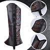 Imitation Leather Boot Cover AJEW-WH0258-941B-6