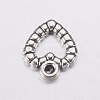 Heart Tibetan Style Alloy Charms LS-AC0324-3
