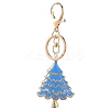 Golden Tone Alloy Enamel Big Pendants FIND-PW0016-01B-1