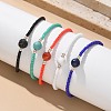 Nylon Thread Braided Beads Bracelets BJEW-JB04346-1