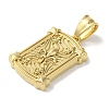 Ion Plating(IP) 304 Stainless Steel Pendants X-STAS-Z075-11G-2