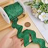 5 Yards Polyester Wavy Fringe Trim Ribbon OCOR-GF0003-45A-3