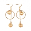 Bohemia Style Copper Dangle Earrings EJEW-JE03782-1