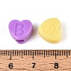 650-700G 6 Colors Opaque Acrylic Beads OACR-T029-81M-7