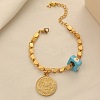 Alloy Resin Charm Bracelets FS-WG4587F-03-1