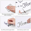 PVC Wall Stickers DIY-WH0228-034-6