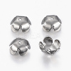 Tarnish Resistant 304 Stainless Steel Bead Cap STAS-E145-06P-2