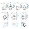 DIY Dangle Earring Jewelry Kits DIY-TA0001-87-7