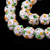 Handmade Lampwork Beads Strands LAMP-N021-015A-06-3