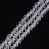 Imitation Austrian Crystal 5301 Bicone Beads GLAA-S026-07-1