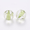 Transparent Acrylic Beads TACR-S154-19A-83-2