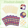 80 Sheets 2 Styles Self-Adhesive Teacher Reward Paper Stickers STIC-OC0001-01-4