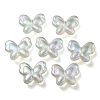 UV Plating Luminous Transparent Acrylic Beads OACR-P010-11E-1
