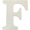 Letter Unfinished MDF Sheets WOOD-WH20012-008F-1