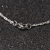 Non-Tarnish 304 Stainless Steel Rope Chain Necklaces LS-NJEW-L437-01-2