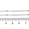 Brass Satellite Chains Necklaces for Women NJEW-D302-33P-4