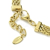 304 Stainless Steel with Cubic Zirconia Bracelet NJEW-Q322-06G-4
