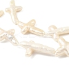 Natural Baroque Keshi Pearl Beads Strands PEAR-B004-06B-01A-3